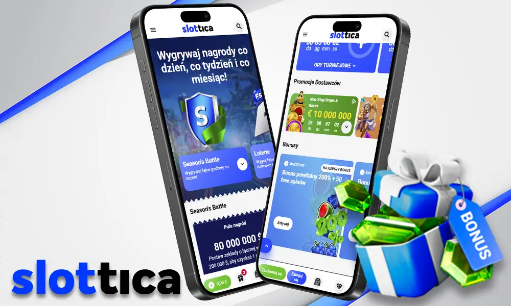 Jakie bonusy i promocje są dostępne w aplikacji mobilnej Slottica?