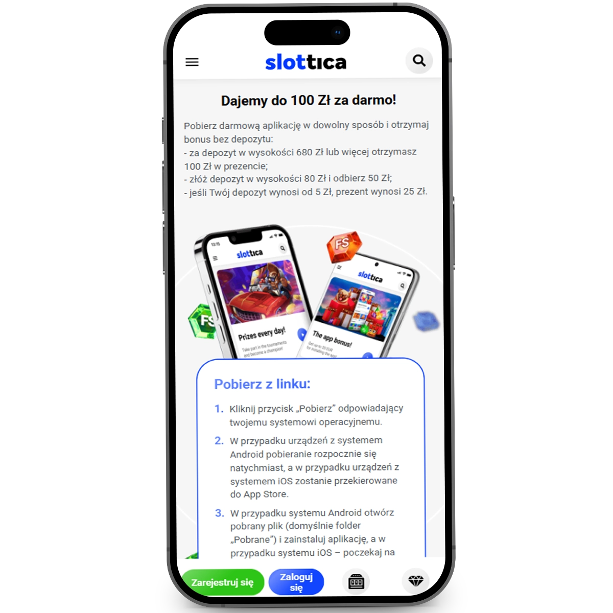 slottica app